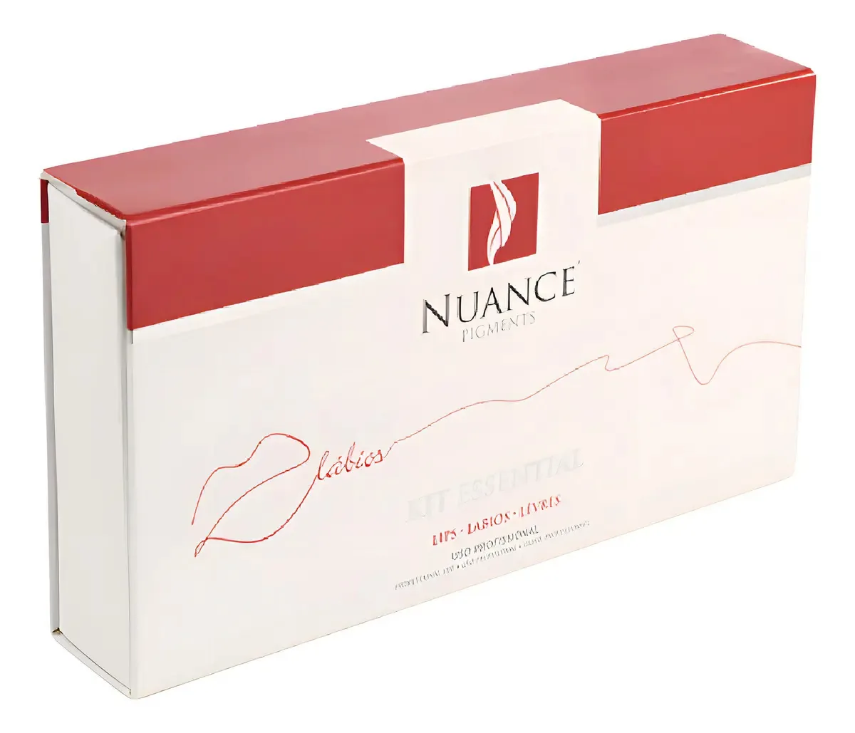 Kit Nuance Pigmentos Lábios + Pigmento Orange Mod Laranja Cor TONS LABIOS