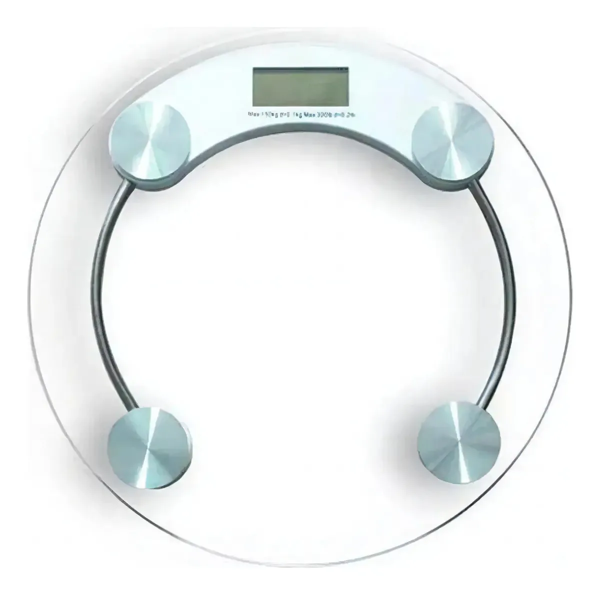 Balança Digital De Banheiro Corporal Peso 180kg Vidro