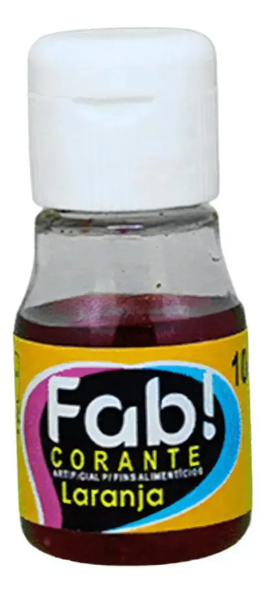 Corante Líquido Laranja Alimentício 10ml