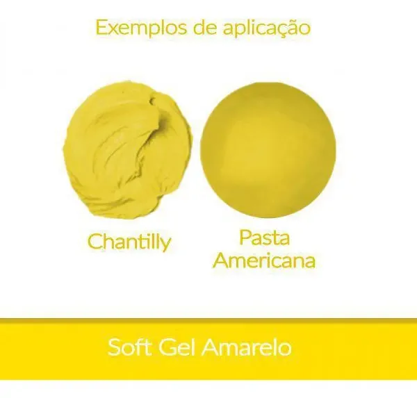 Corante Em Gel Amarelo Confeitaria 25g Fab