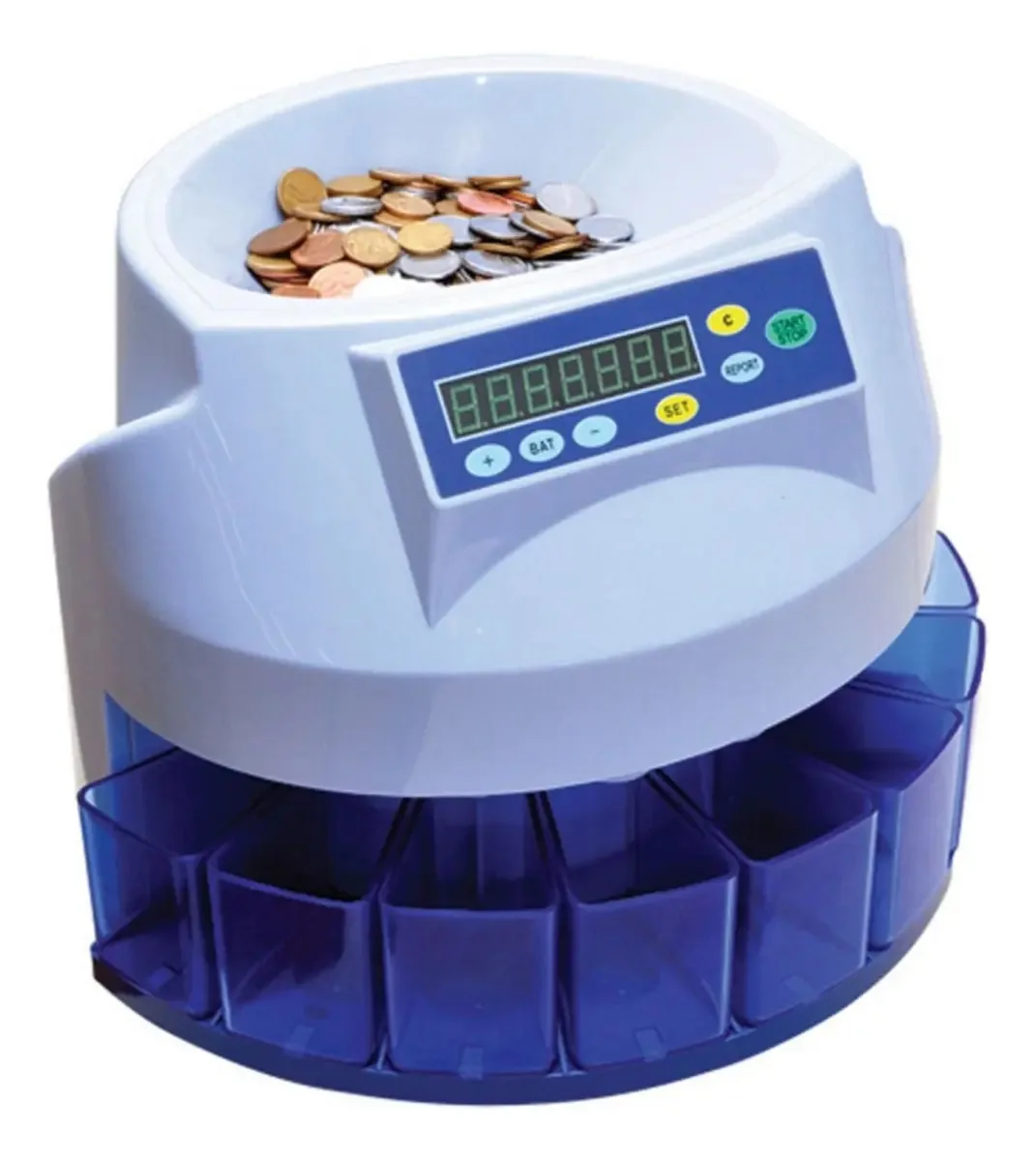 Separador E Contador De Moedas Automático Menno Cs885