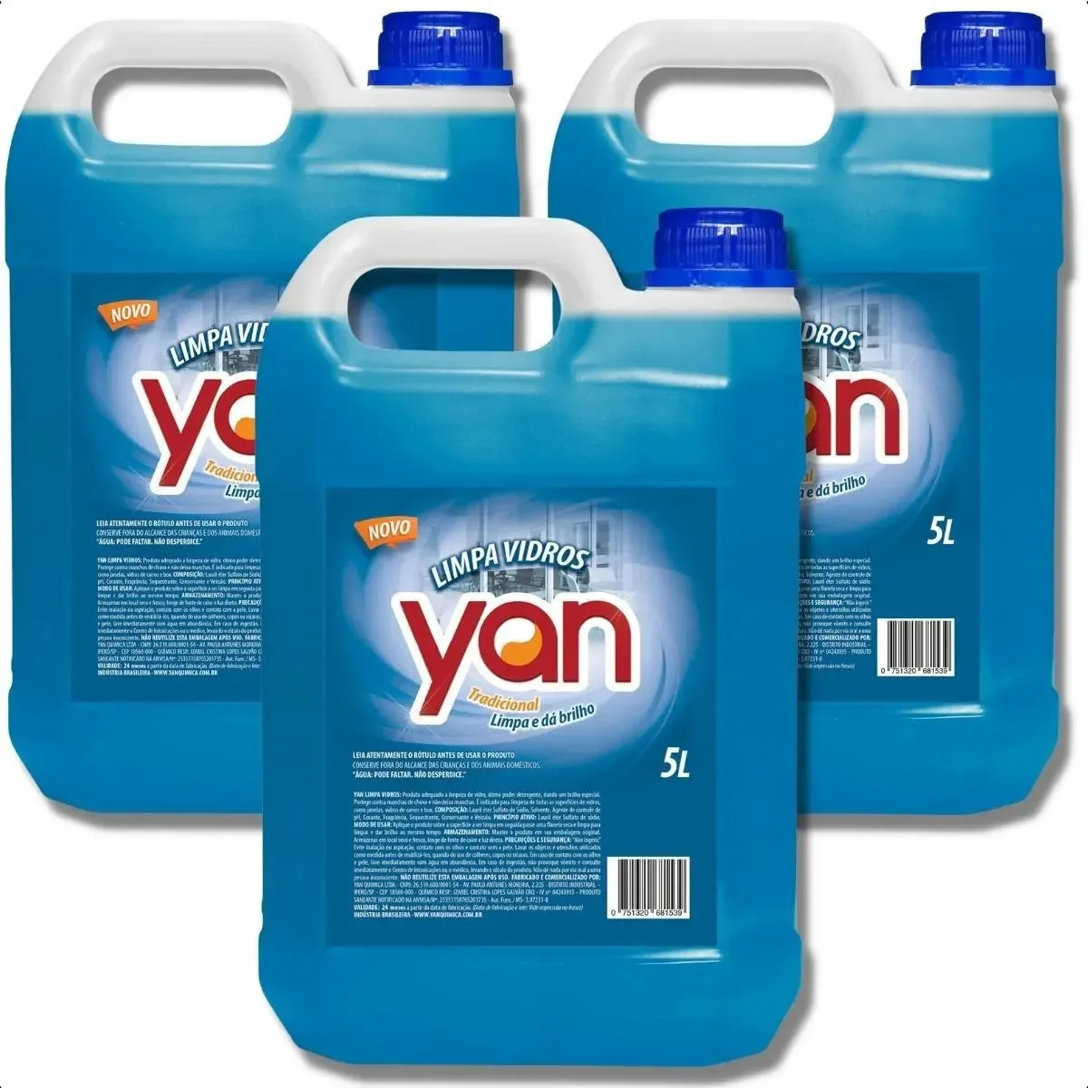 Limpador Yan 3 unidades