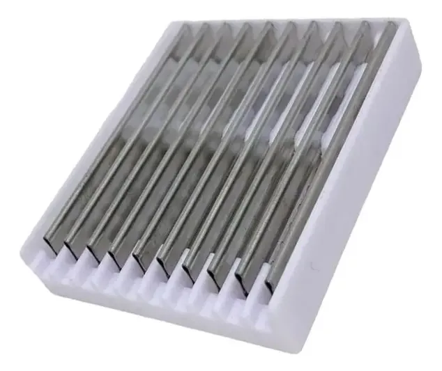 100 Lâminas Feather De Desfiar Para Navalhete Navalha