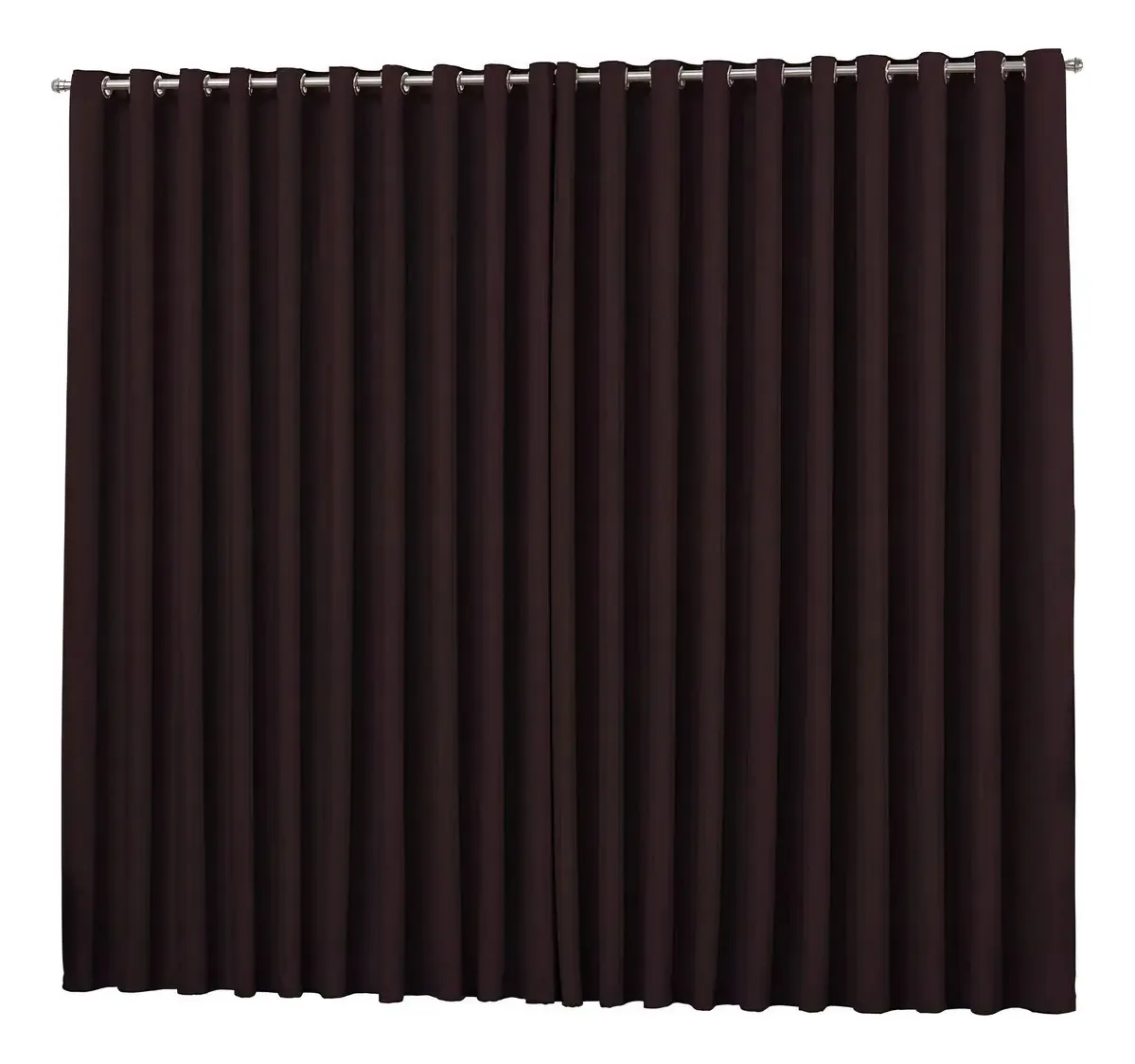 Cortina Blackout Tecido Para Quarto 3,00m - Tabaco