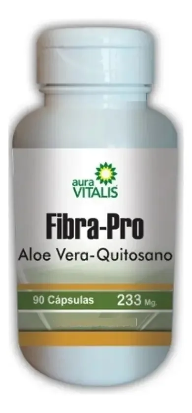 Fibra-pro Aloe Vera 90 cápsulas. Aura Vitalis. Serviço agrícola.
