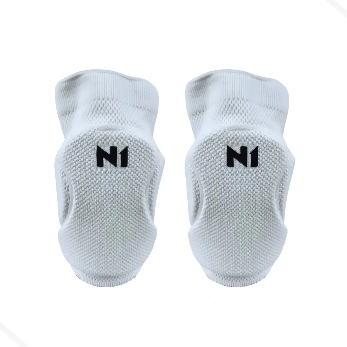 Joelheira Vôlei Par N1 Sport Knit 3d Profissional Cor Branco Tamanho G