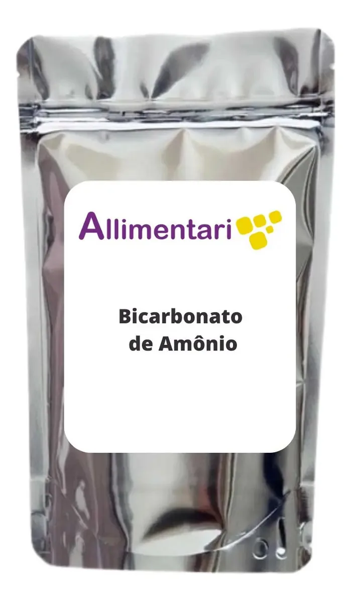 Bicarbonato De Amônio Sal Amoníaco Puro 500 G - Allimentari
