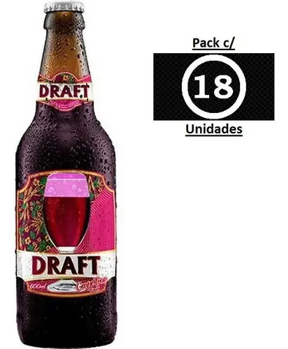 Chopp De Vinho Draft 600ml - 18 Unidades