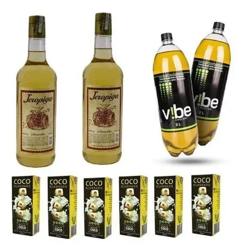 Kit ( Jeropiga / Vibe / Gelo De Coco)