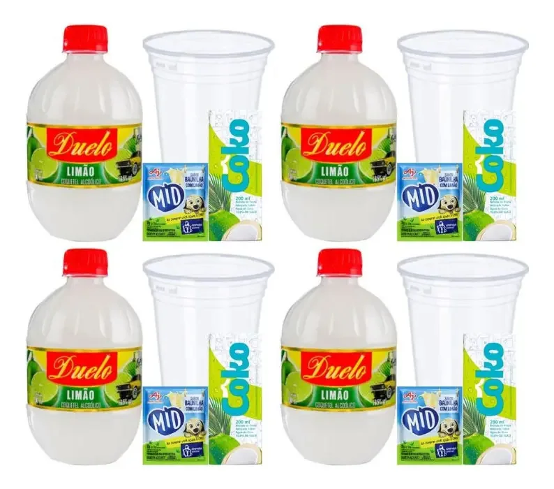 Kit Drink Corote Chevette 4 Unidades - Atacado