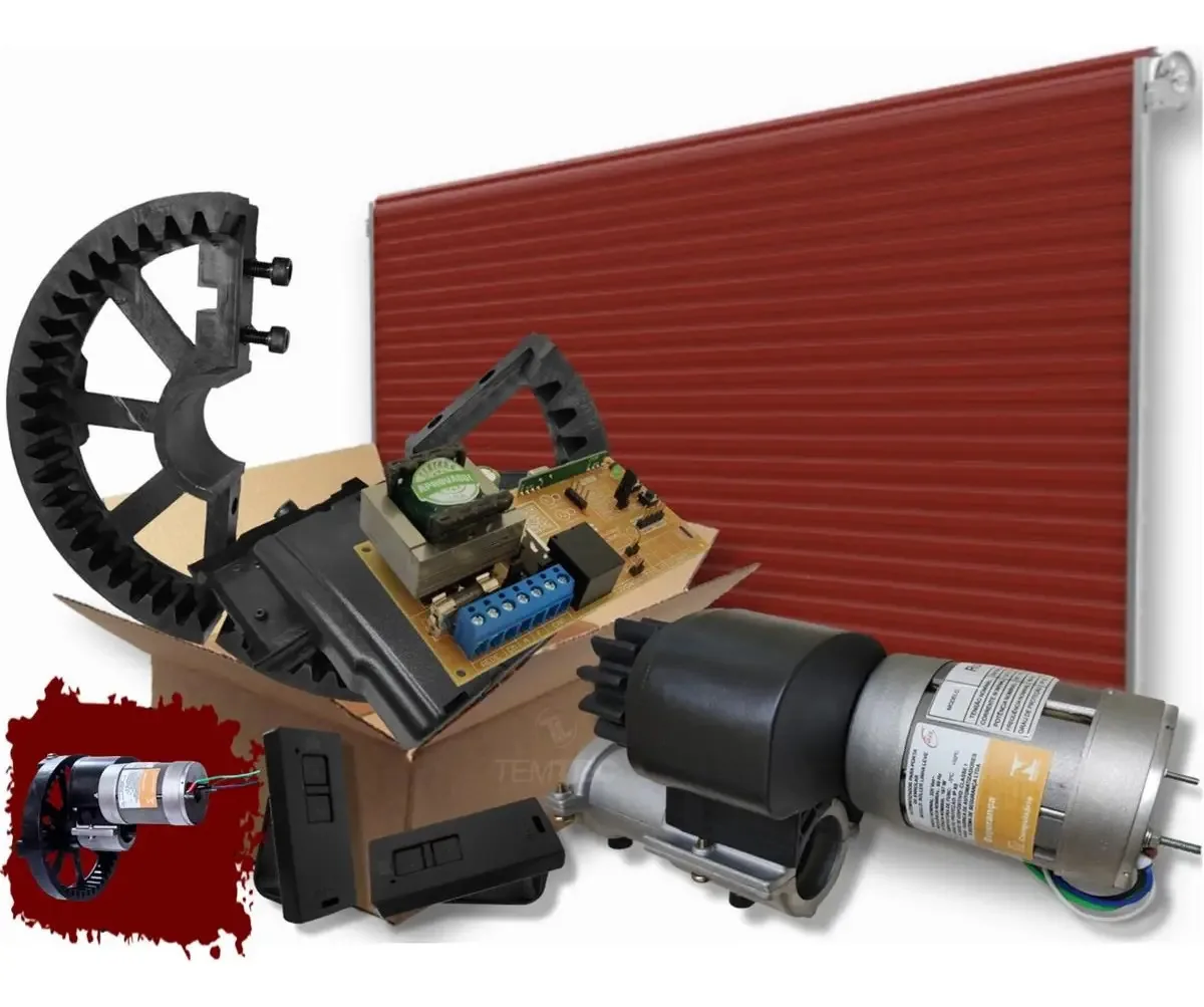 Motor Porta De Enrolar 10m² Ou Qualidade Prime