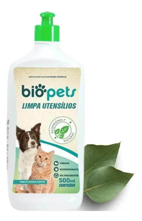 Limpador E Higienizador De Utensílios Animal Vegano 500ml