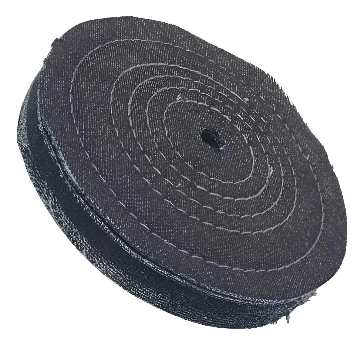 Roda De Pano Jeans Polimento Metais Azul-marinho 20cm Industrializado