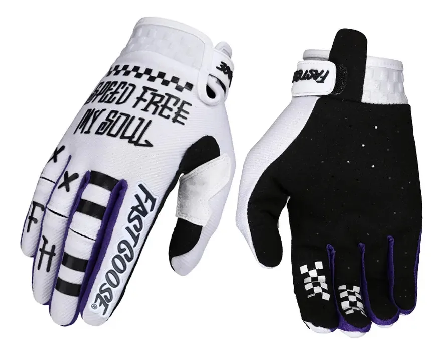 Luvas de motocross Luvas de motocross com cor branca, tamanho Xl