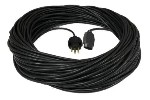 Extensao 15m Com Tomada Simples Cabo Pp 2x2,5