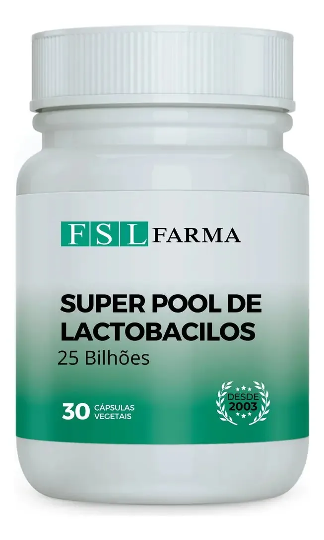 Super Pool Vegan De Lactobacilos Do Kefir 25 Bilhões 30 Cáps Sabor Natural