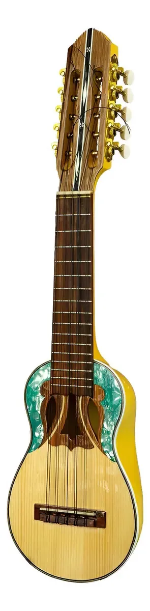 Charango Economico Green Leaf Design Castellon