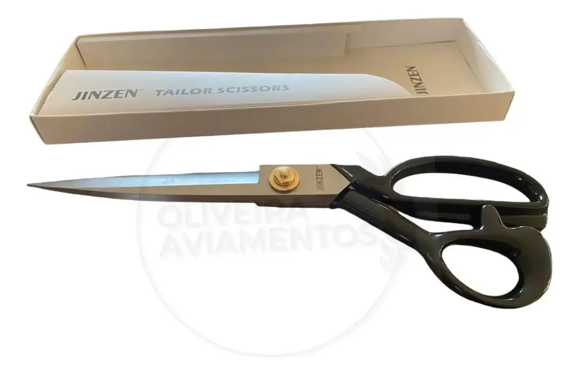 Tesoura Costura Reforçada Profissional Alfaiate 12' Jinzen