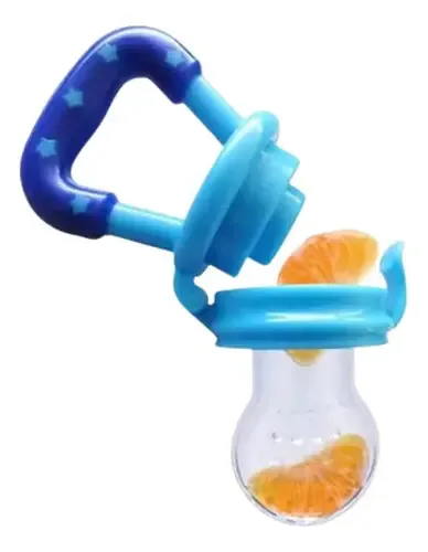 Mordedor De Chupeta Frutas Colher Dosadora Alimentadora Kids
