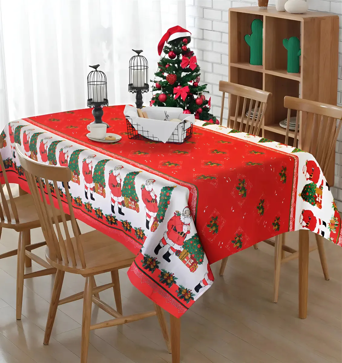 Toalha de mesa T & E Toalhas retangular - 1.45m x 2.2m