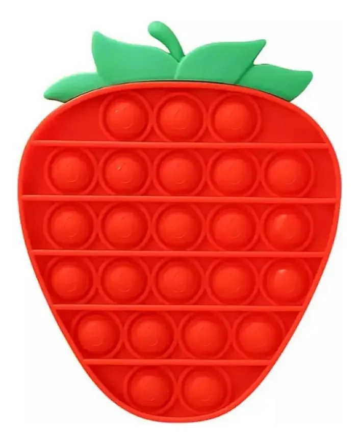 Pop It Fidget Toy Morango