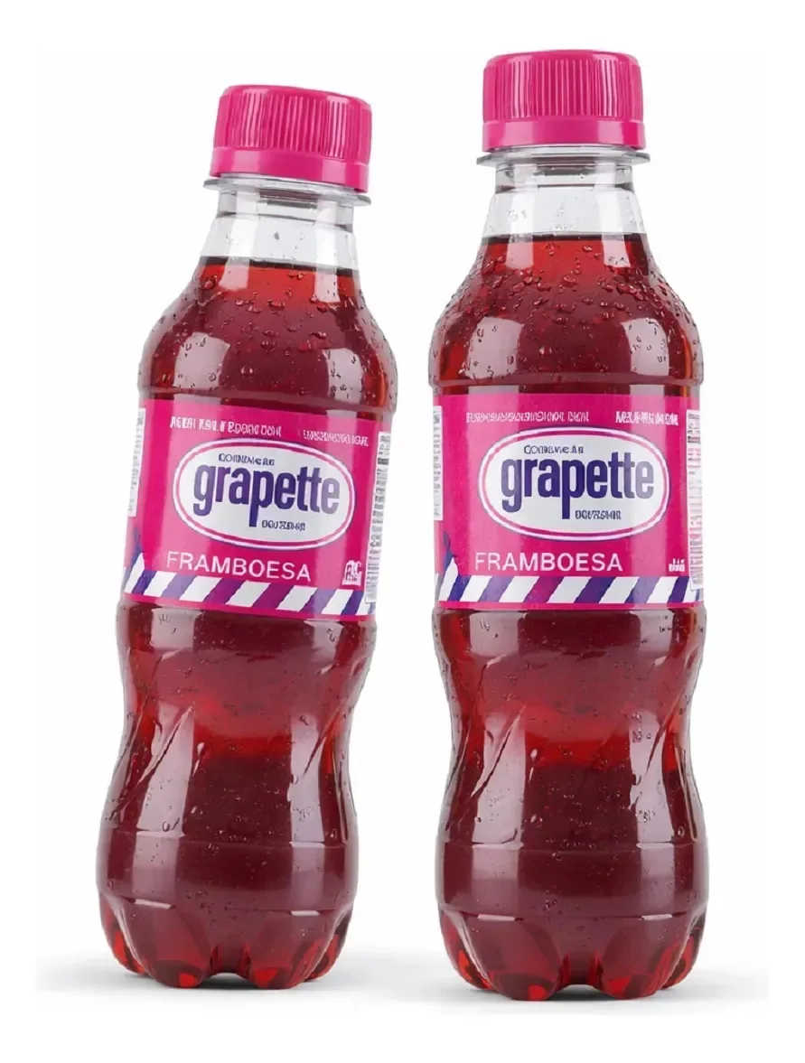 Mini Refrigerante Grapette 200ml Framboesa 12un- Festas