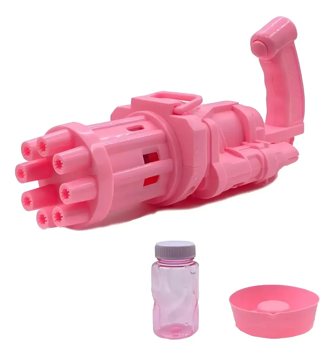 Brinquedo Lança Bolha Sabão Pistola Arminha De Bolha Sabão