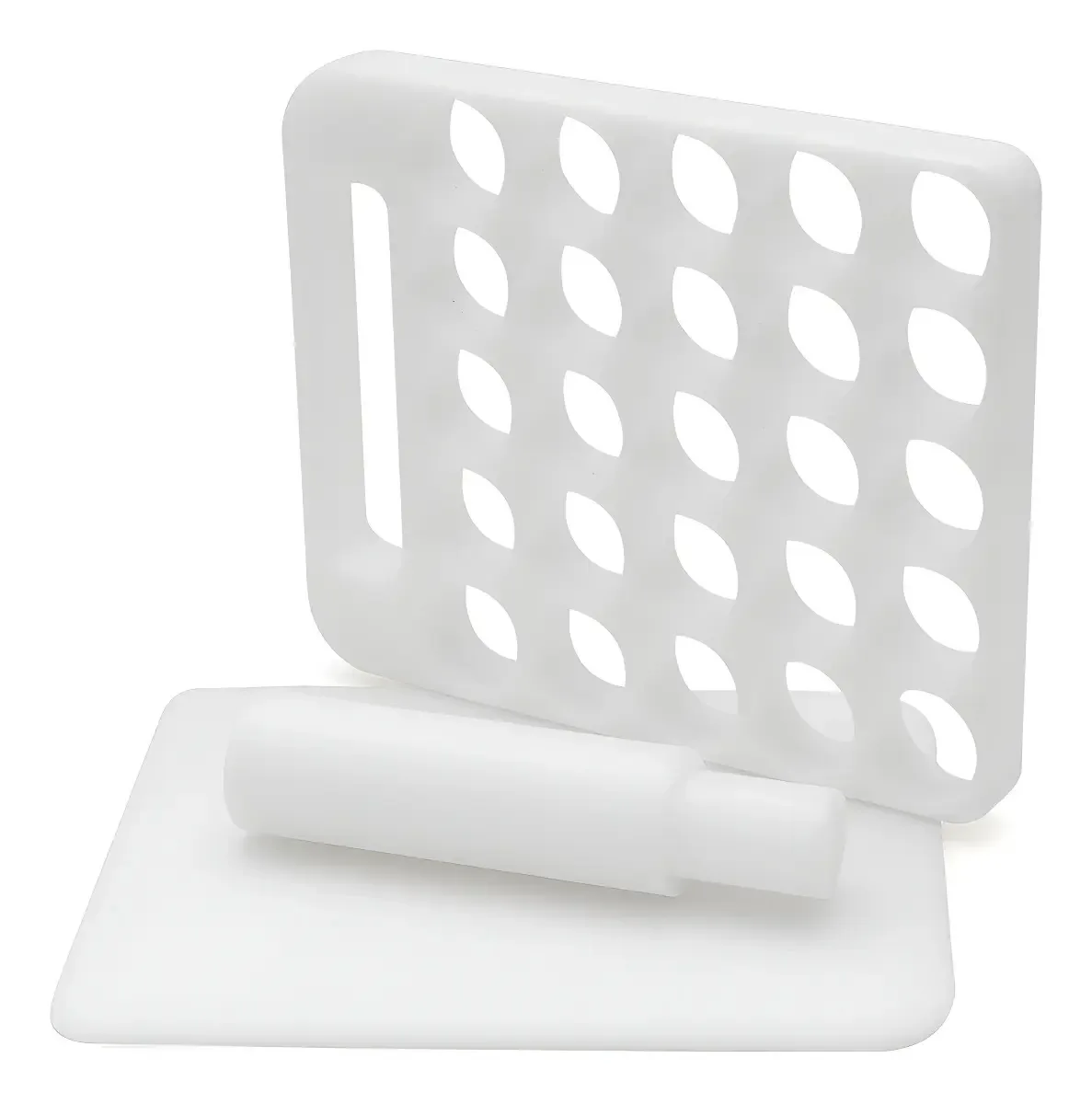 Mini Placa Dosadora de Doces 15g Branco/Natural Tribo Sweet
