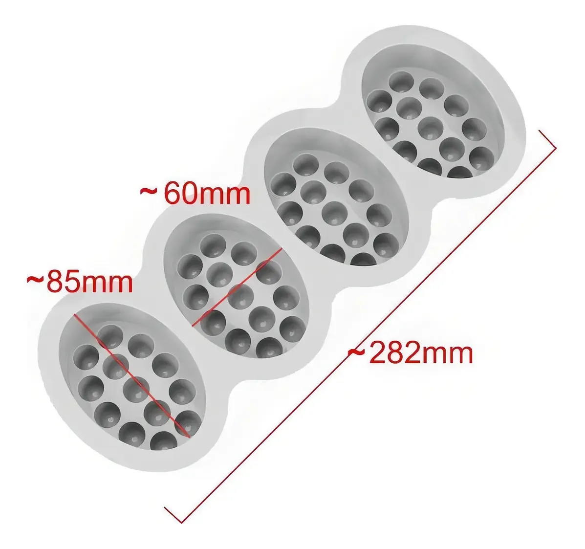 Forma De Silicone Para Sabonete Molde Sabonete Massageador