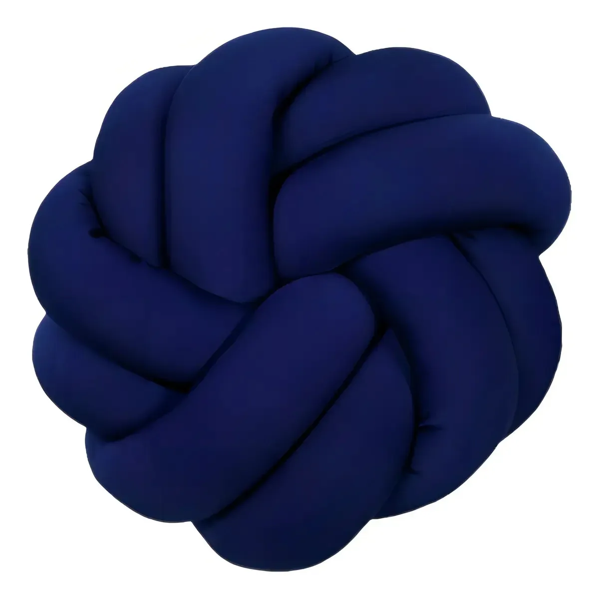 Almofadas Nó Circle Cor Azul-marinho