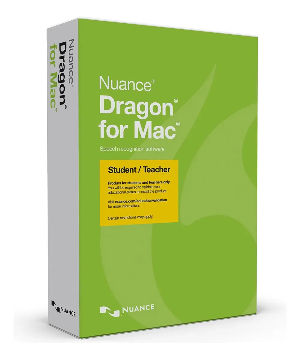 Dragon para Mac 5.0, edição estudante/professor