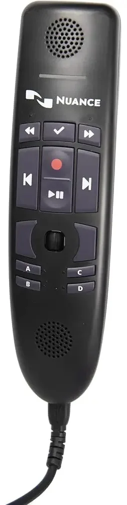 Microfone Nuance Powermic 4 para Dragon 16, USB de 9 pés