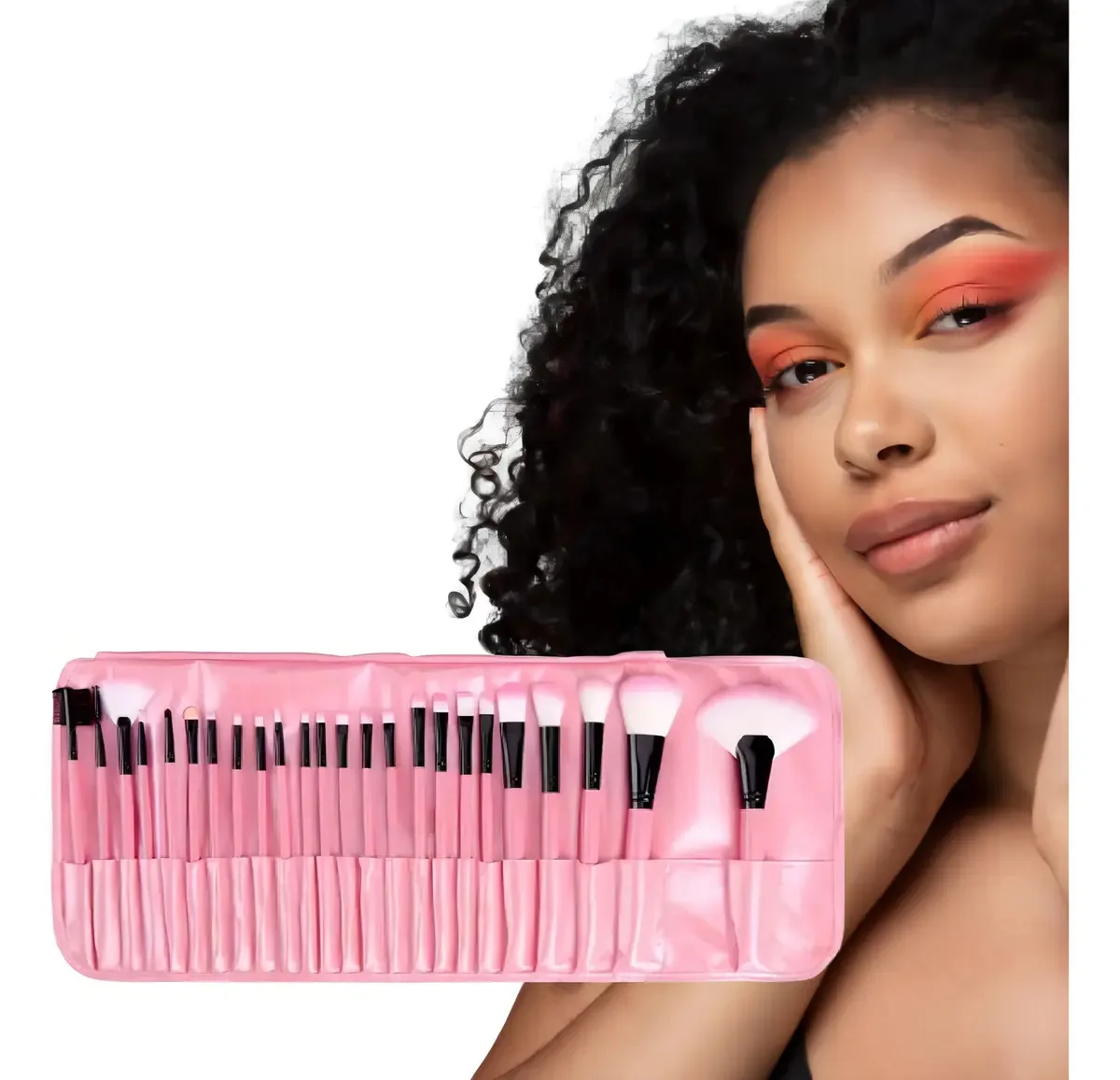 Kit De Pincel Para Maquiagem Com 24 Pçs