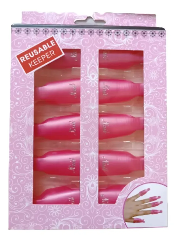 Dedeira Clip Removedora De Esmalte 10un