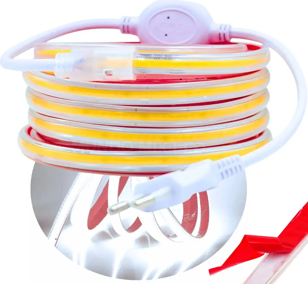 11m Fita LED COB 2835 IP67 Dimerizável Branco Frio