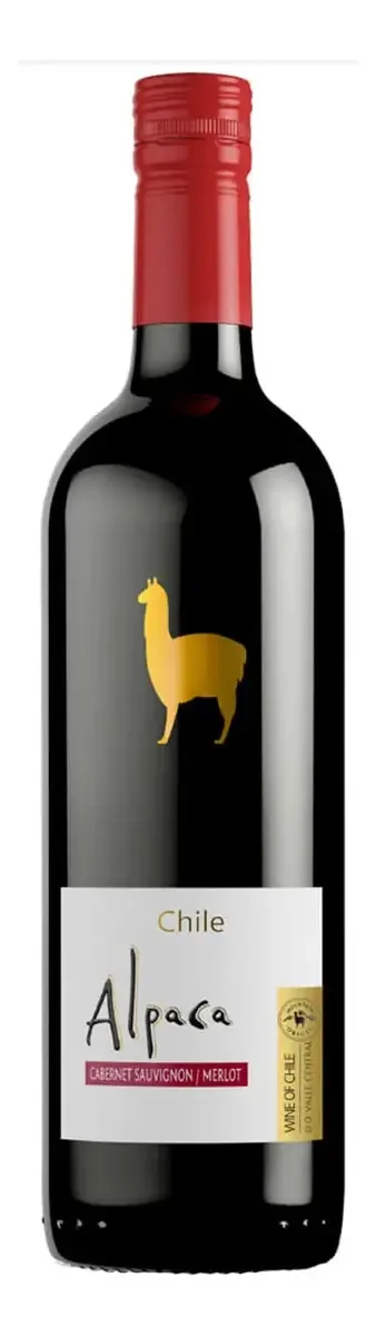 Vinho Tinto Chileno Alpaca Cabernet Sauvignon E Merlot 750ml