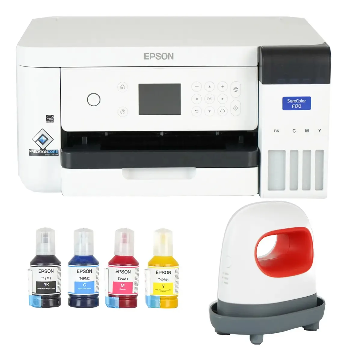 Combo Impressora Epson F170 + Prensa Térmica Mini 15x8