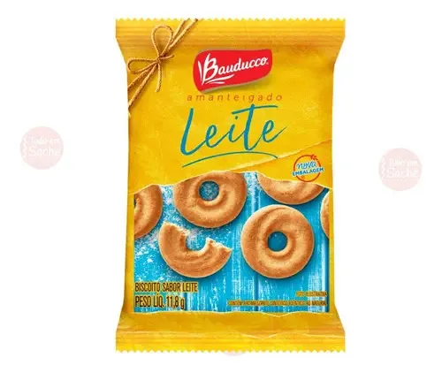 Biscoito Amanteigado Bauducco 400 Saches