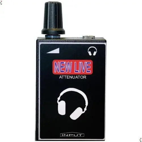Atenuador de Som New Live Preto Interface Áudio P10