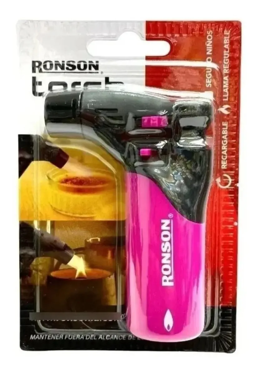 Isqueiro Maçarico Ronson Torch Recarregável