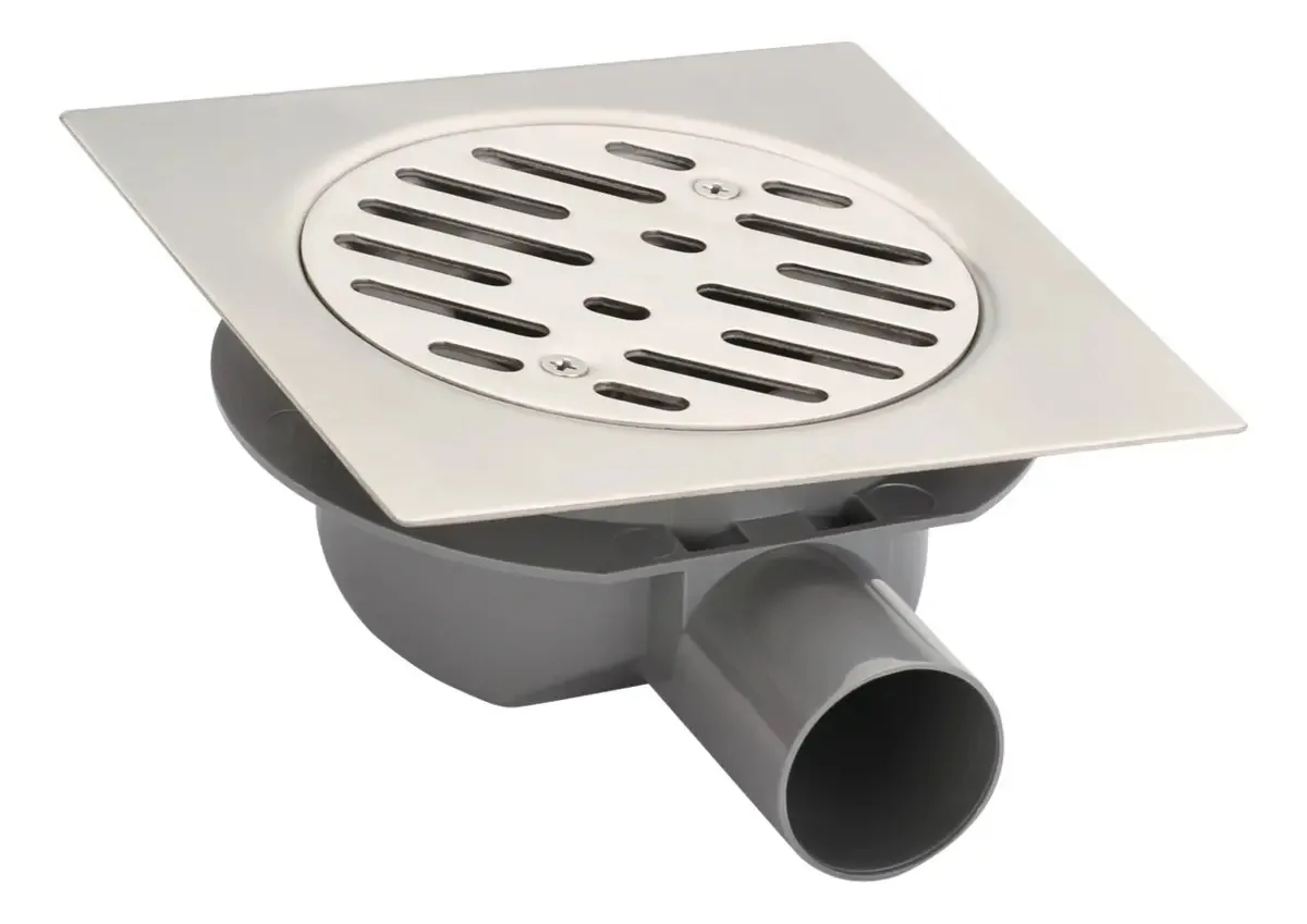 Armadilha de PVC quadrada de aço inoxidável 15x15 40mm