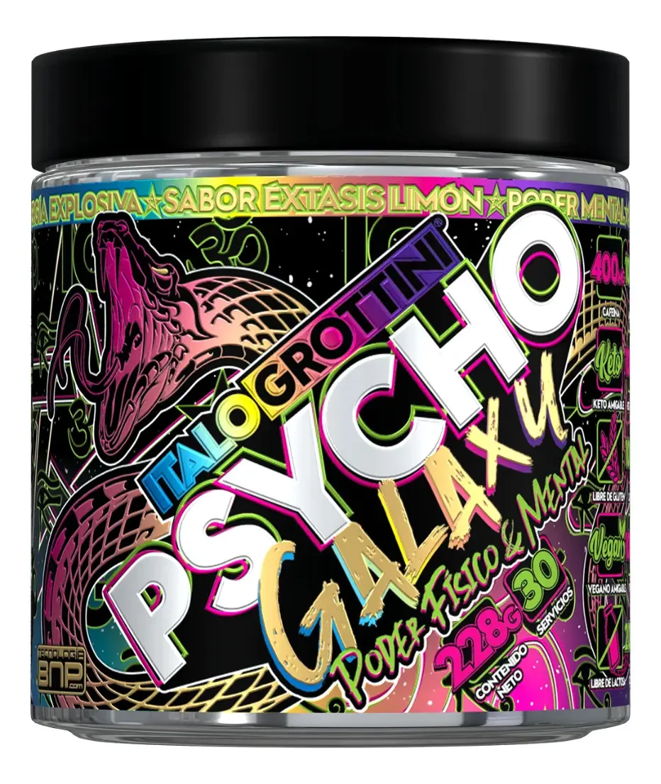 Pré-treino Pre Workout Extreme - Psycho Galaxy 228g 3.0 Services