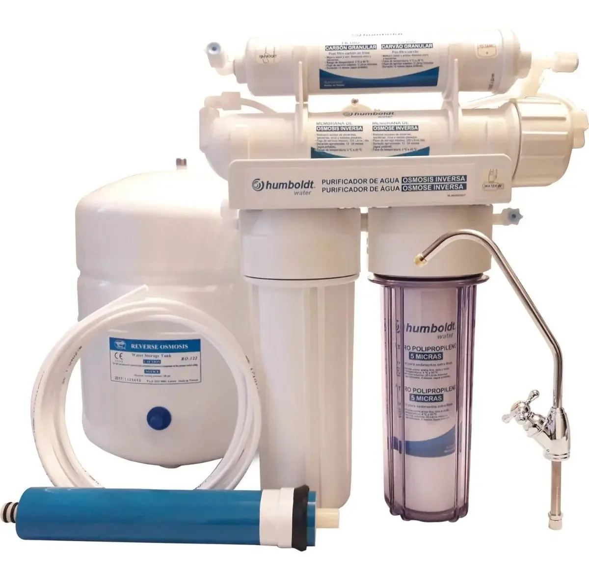 Equipamento de osmose reversa Humboldt