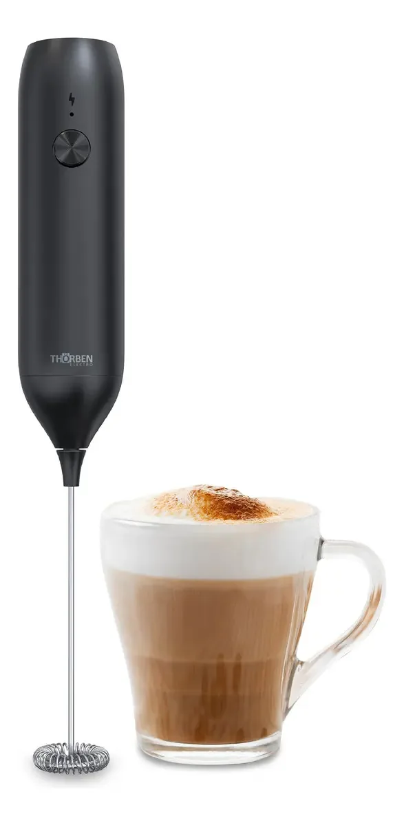Espumador de leite Thor Usb Espumador de leite Espumador de leite Black Frother