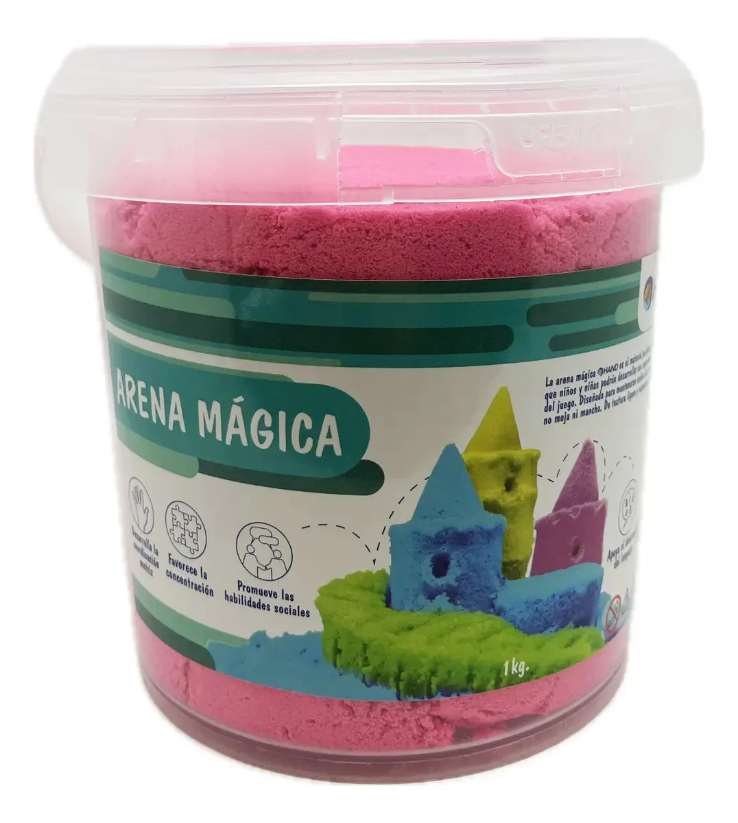 Magic Sand 1 Kilo Fine Motor Speed Pink