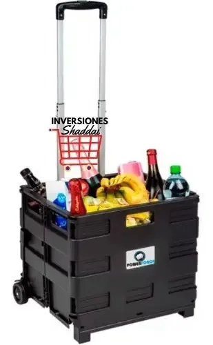 Carro De Compras Plegable 25kg