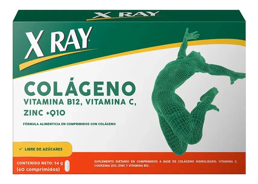 Composição de colágeno de raios-X 60 Un. Sabor sem sabor