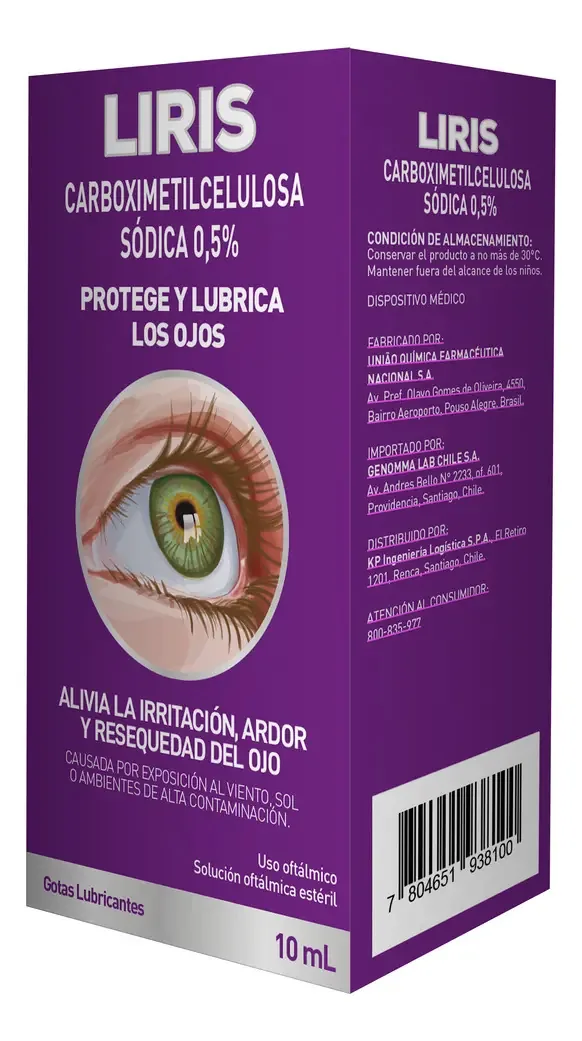 Lubrificante para olhos Liris 10ml