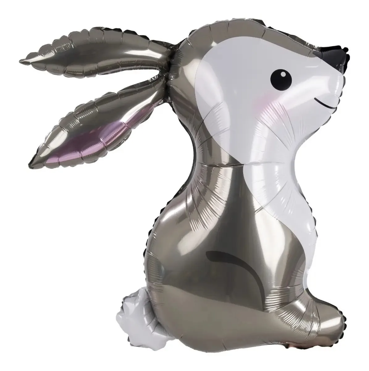 Balão de papel metálico Palms Rabbit Rabbit 66x69cms. - 1 unidade