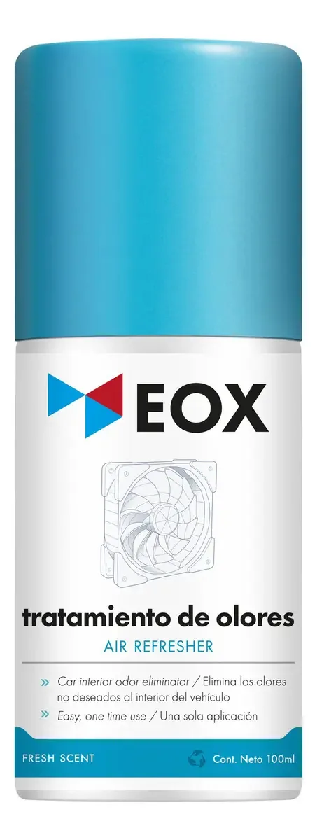 Eliminador de Odores e Aromatizador para Carros Eox 100 Ml